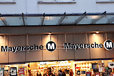 Das Bild zeigt die  Buchhandlung Mayersche Bochum